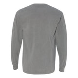 4410 Comfort Colors Garment-Dyed Heavyweight Long Sleeve Pocket T-Shirt Grey