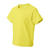 3930BR Fruit of the Loom HD Cotton Youth Short Sleeve T-Shirt Neon Yellow