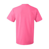 3930R Fruit of the Loom HD Cotton Short Sleeve T-Shirt Neon Pink