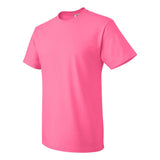 3930R Fruit of the Loom HD Cotton Short Sleeve T-Shirt Neon Pink