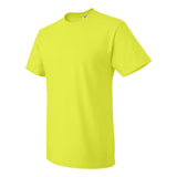 3930R Fruit of the Loom HD Cotton Short Sleeve T-Shirt Safety Green