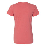 L3930R Fruit of the Loom HD Cotton Women's Short Sleeve T-Shirt Retro Heather Coral