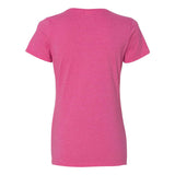 L3930R Fruit of the Loom HD Cotton Women's Short Sleeve T-Shirt Retro Heather Pink