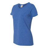 L3930R Fruit of the Loom HD Cotton Women's Short Sleeve T-Shirt Retro Heather Royal