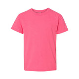 5000B Gildan Heavy Cotton™ Youth T-Shirt Safety Pink