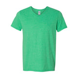 64V00 Gildan Softstyle® V-Neck T-Shirt Heather Irish Green