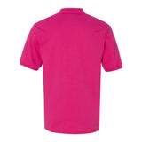 437MSR JERZEES SpotShield™ 50/50 Polo Cyber Pink