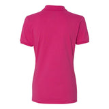 437WR JERZEES Women's Spotshield™ 50/50 Polo Cyber Pink