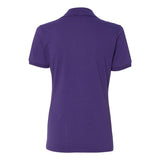 437WR JERZEES Women's Spotshield™ 50/50 Polo Deep Purple