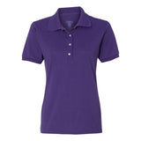 437WR JERZEES Women's Spotshield™ 50/50 Polo Deep Purple