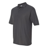 537MR JERZEES Easy Care™ Piqué Polo Charcoal Grey