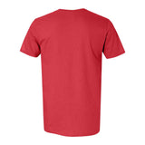 SF45R Fruit of the Loom Sofspun® Crewneck T-Shirt Fiery Red