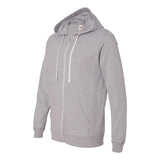 SF60R Fruit of the Loom Sofspun® Full-Zip Hooded Long Sleeve T-Shirt Athletic Heather