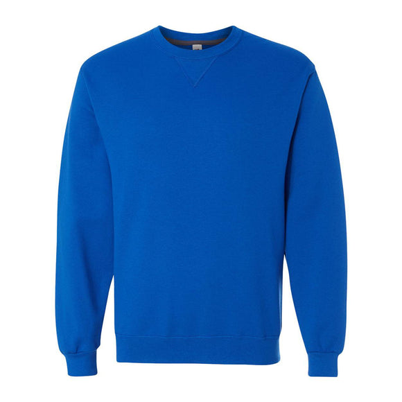 SF72R Fruit of the Loom Sofspun® Crewneck Sweatshirt Royal