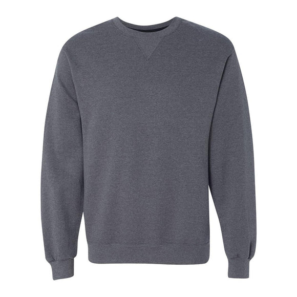 SF72R Fruit of the Loom Sofspun® Crewneck Sweatshirt Charcoal Heather