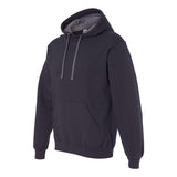 SF76R Fruit of the Loom Sofspun® Hooded Sweatshirt Black