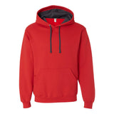 SF76R Fruit of the Loom Sofspun® Hooded Sweatshirt Fiery Red