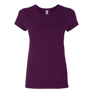 SFJR Fruit of the Loom Sofspun® Women's Crewneck T-Shirt Wild Plum