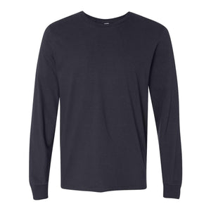 SFLR Fruit of the Loom Sofspun® Long Sleeve T-Shirt J. Navy