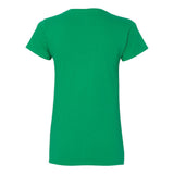 5V00L Gildan Heavy Cotton™ Women’s V-Neck T-Shirt Irish Green