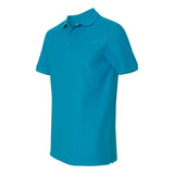 82800 Gildan Premium Cotton® Double Piqué Polo Sapphire