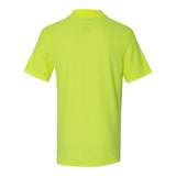 72800 Gildan DryBlend® Double Piqué Polo Safety Green