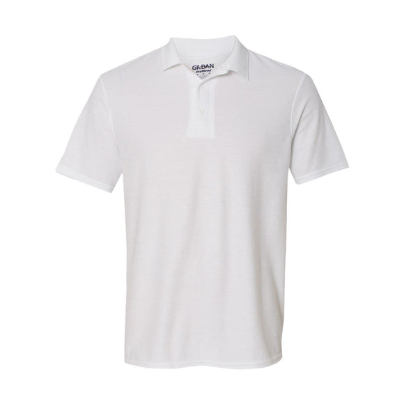 72800 Gildan DryBlend® Double Piqué Polo White