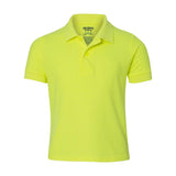 72800B Gildan DryBlend® Youth Double Piqué Polo Safety Green