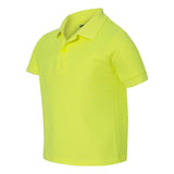 72800B Gildan DryBlend® Youth Double Piqué Polo Safety Green