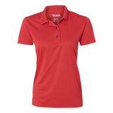 44800L Gildan Performance® Women's Jersey Polo Red