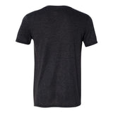 6752 Anvil Triblend V-Neck T-Shirt Heather Dark Grey