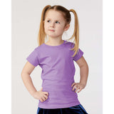 3316 Rabbit Skins Toddler Girls Fine Jersey Tee Lavender