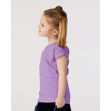 3316 Rabbit Skins Toddler Girls Fine Jersey Tee Lavender