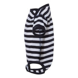 4400 Rabbit Skins Infant Baby Rib Bodysuit Navy/ White Stripe