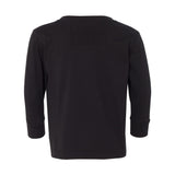 3302 Rabbit Skins Toddler Fine Jersey Long Sleeve Tee Black