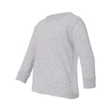 3302 Rabbit Skins Toddler Fine Jersey Long Sleeve Tee Heather