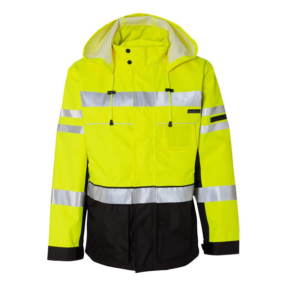 JS135-136 Kishigo Premium Black Series® 2-In-1 Jacket Lime