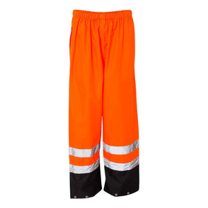 RWP102-103 Kishigo Storm Cover Waterproof Rain Pants Orange