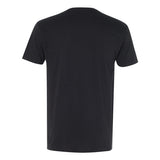 6440 Next Level Unisex Sueded V-Neck T-Shirt Black