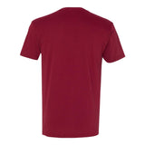 6440 Next Level Unisex Sueded V-Neck T-Shirt Cardinal