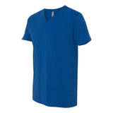 6440 Next Level Unisex Sueded V-Neck T-Shirt Cool Blue