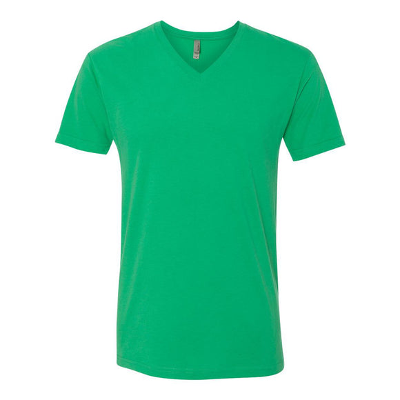 6440 Next Level Unisex Sueded V-Neck T-Shirt Envy