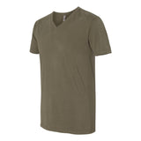 6440 Next Level Unisex Sueded V-Neck T-Shirt Military Green