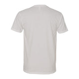 6440 Next Level Unisex Sueded V-Neck T-Shirt White