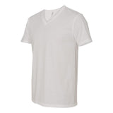 6440 Next Level Unisex Sueded V-Neck T-Shirt White