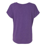 6760 Next Level Women’s Triblend Dolman T-Shirt Purple Rush