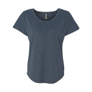 6760 Next Level Women’s Triblend Dolman T-Shirt Indigo