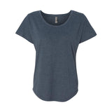 6760 Next Level Women’s Triblend Dolman T-Shirt Indigo