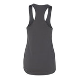 6933 Next Level Women’s Lightweight French Terry Racerback Tank Dark Grey