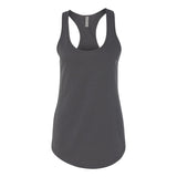 6933 Next Level Women’s Lightweight French Terry Racerback Tank Dark Grey